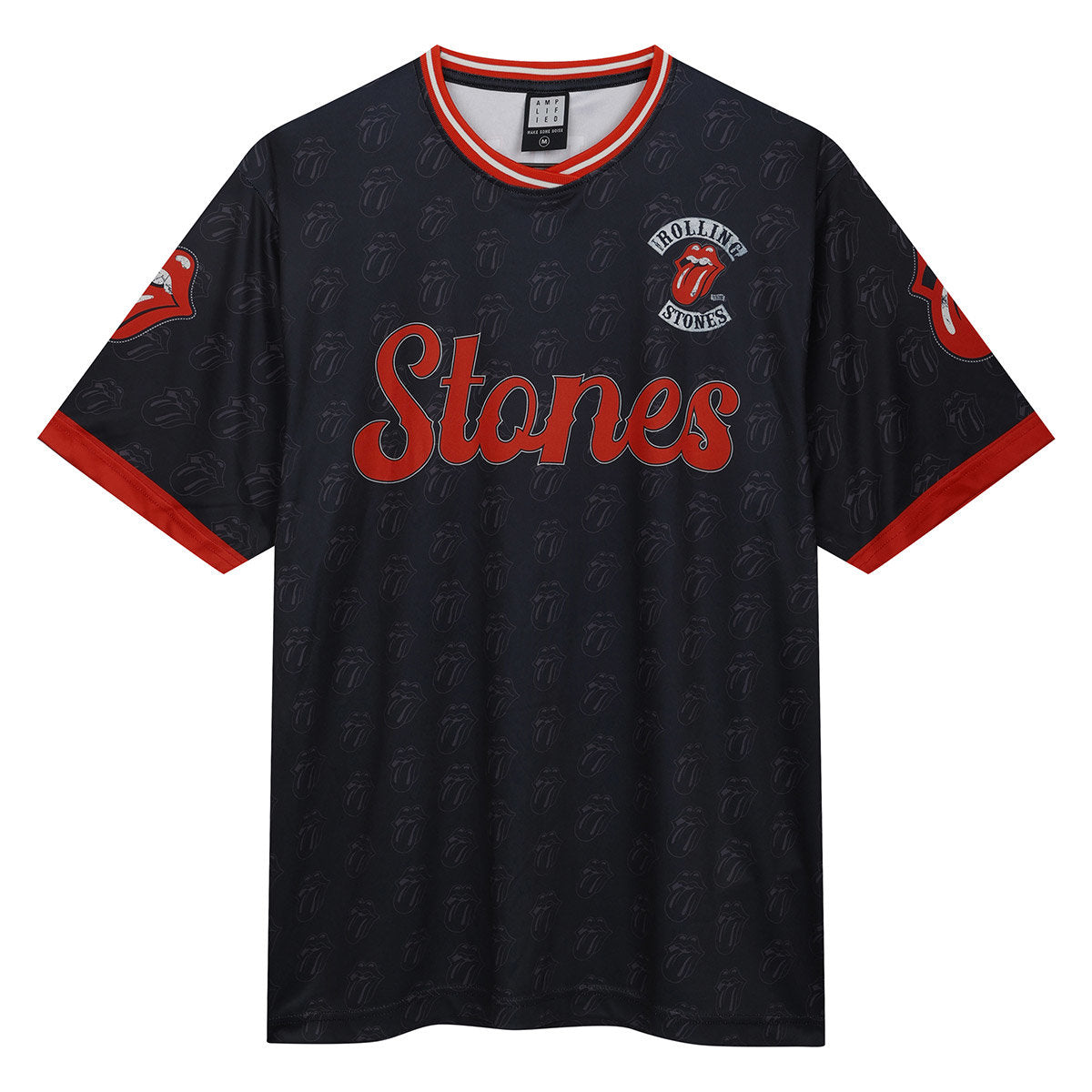 Image of The Rolling Stones Football Jersey Amplified